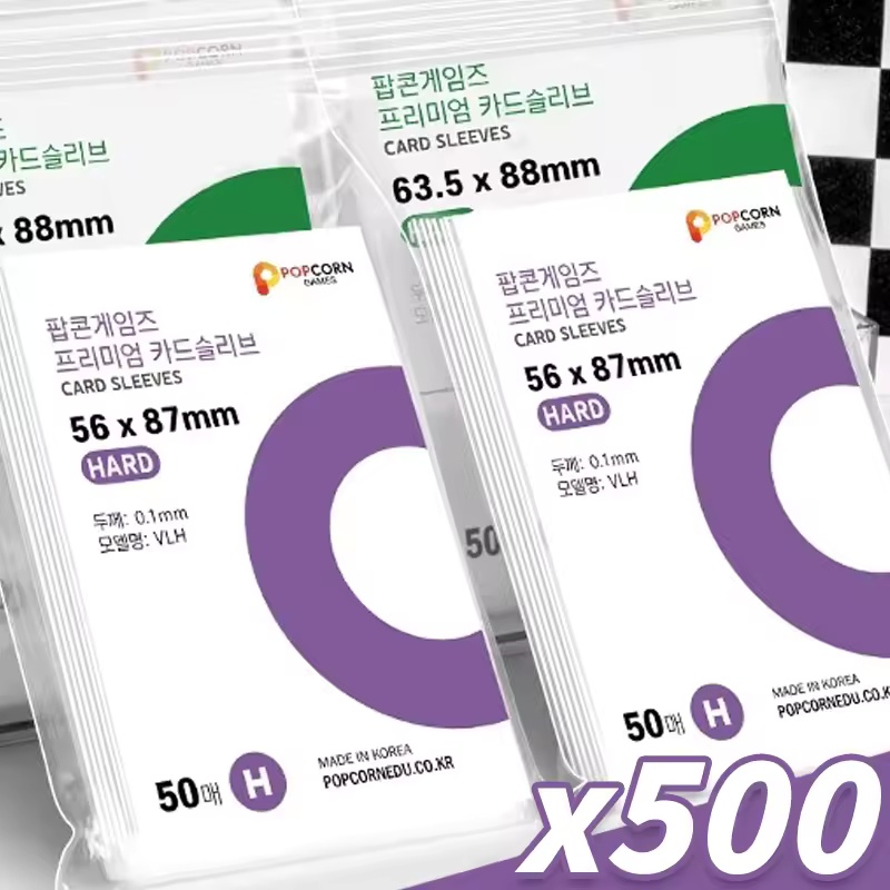 Board Games - ซองใส่การ์ดใส HD สำหรับการ์ดไอดอล Kpop 500-1 ชิ้น