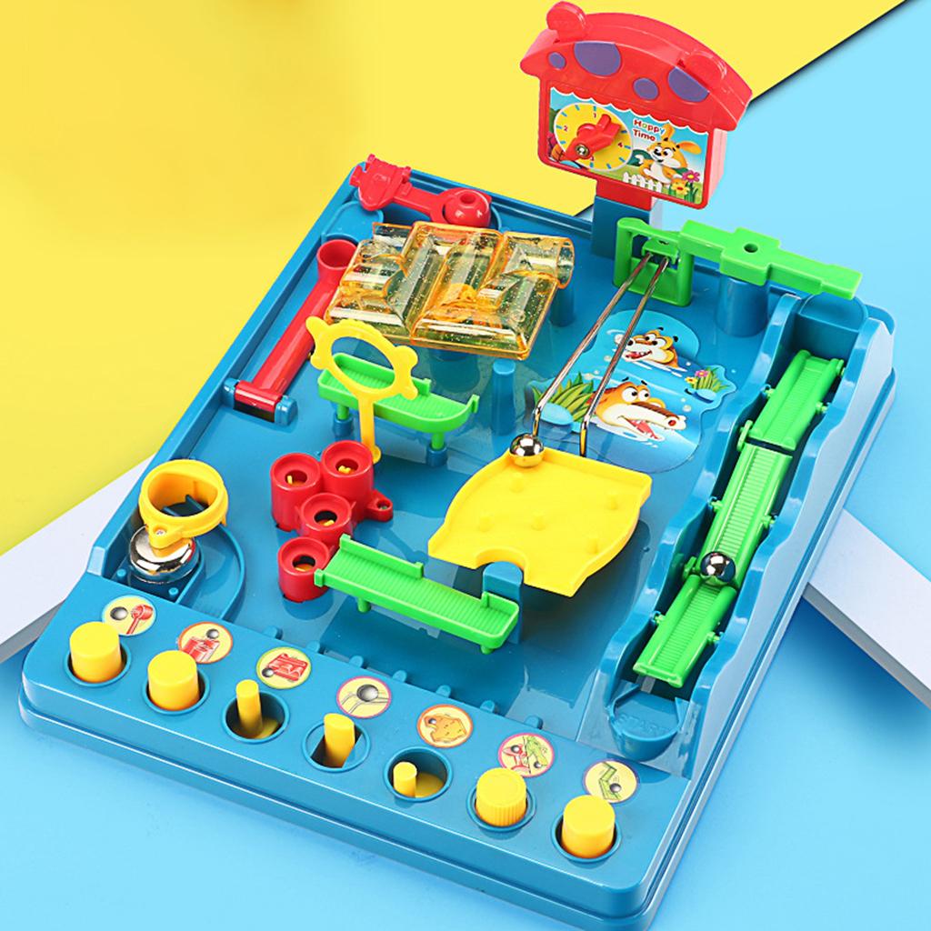 Board Game Qwirkle - Marbles เขาวงกตปริศนาท้าทายเขาวงกตติดตาม Tabletop Board เกมตรรกะ Coordination