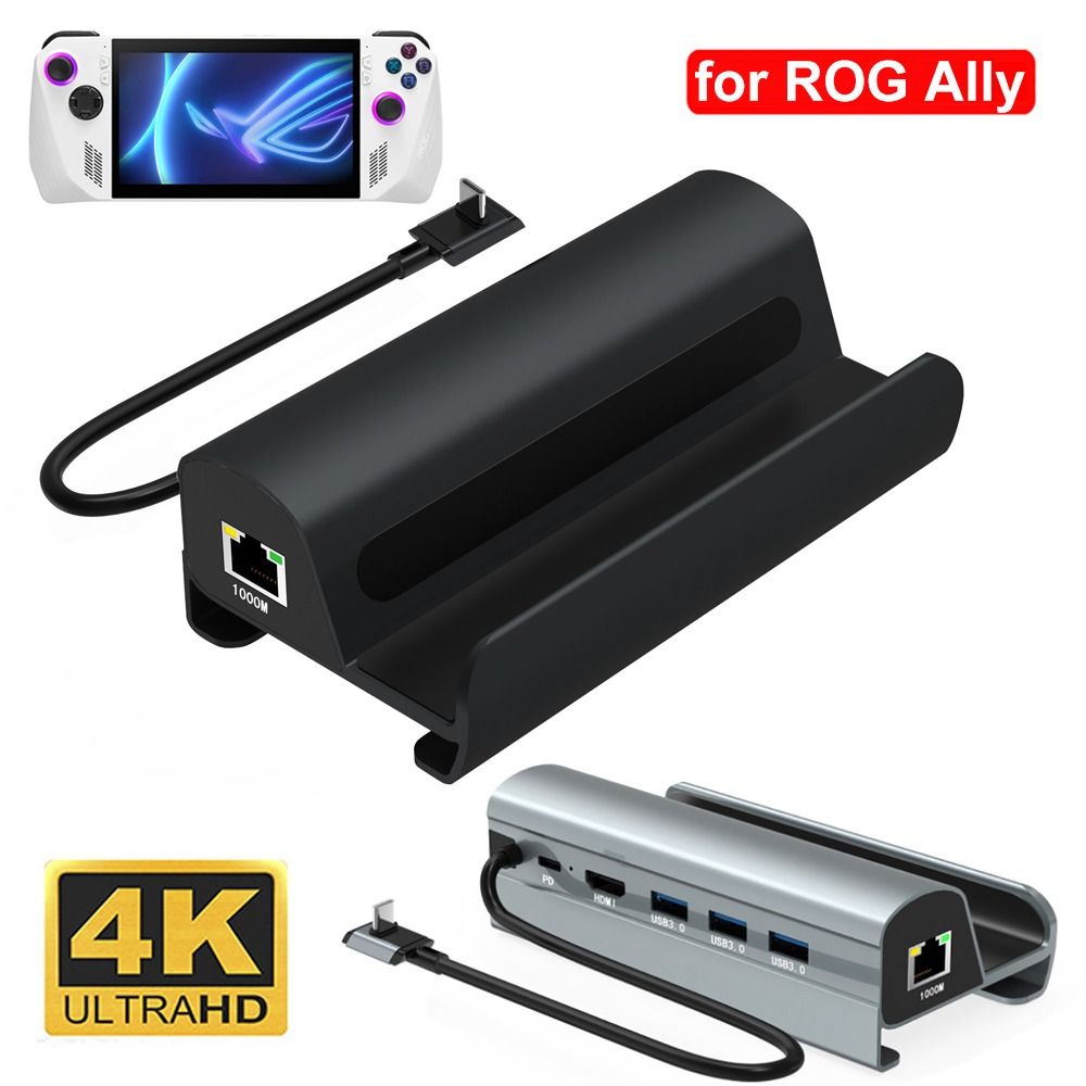 Board Game Steam - 4K 60Hz คอนโซลมือถือขาตั้งฐาน Gigabit Ethernet USB