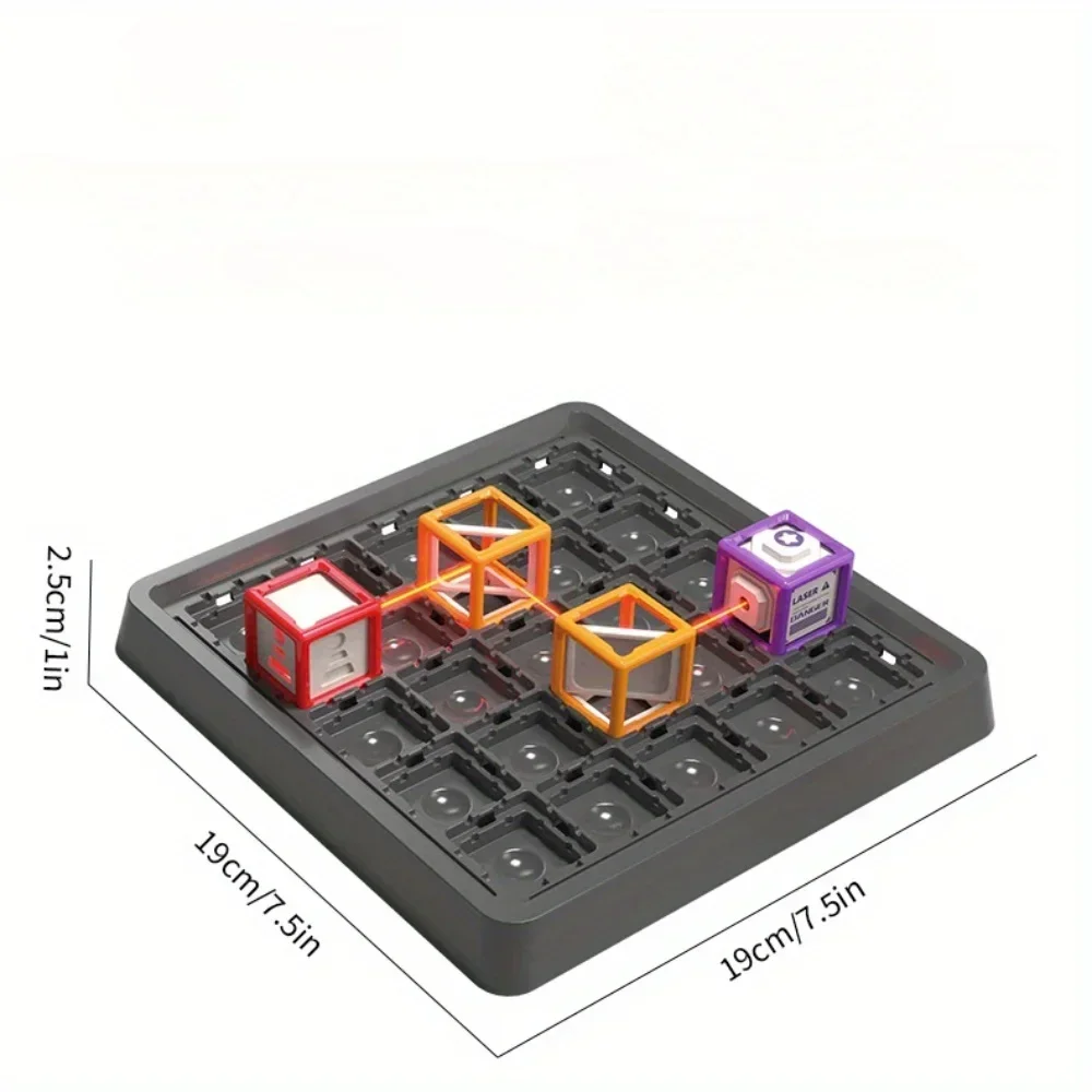 Board Game Qwirkle - ของเล่นเสริมพัฒนาการเด็กแบบเลเซอร์เมซ 60 ระดับความยาก เกม STEM ฝึกตรรกะและการคิดวิเคราะห์