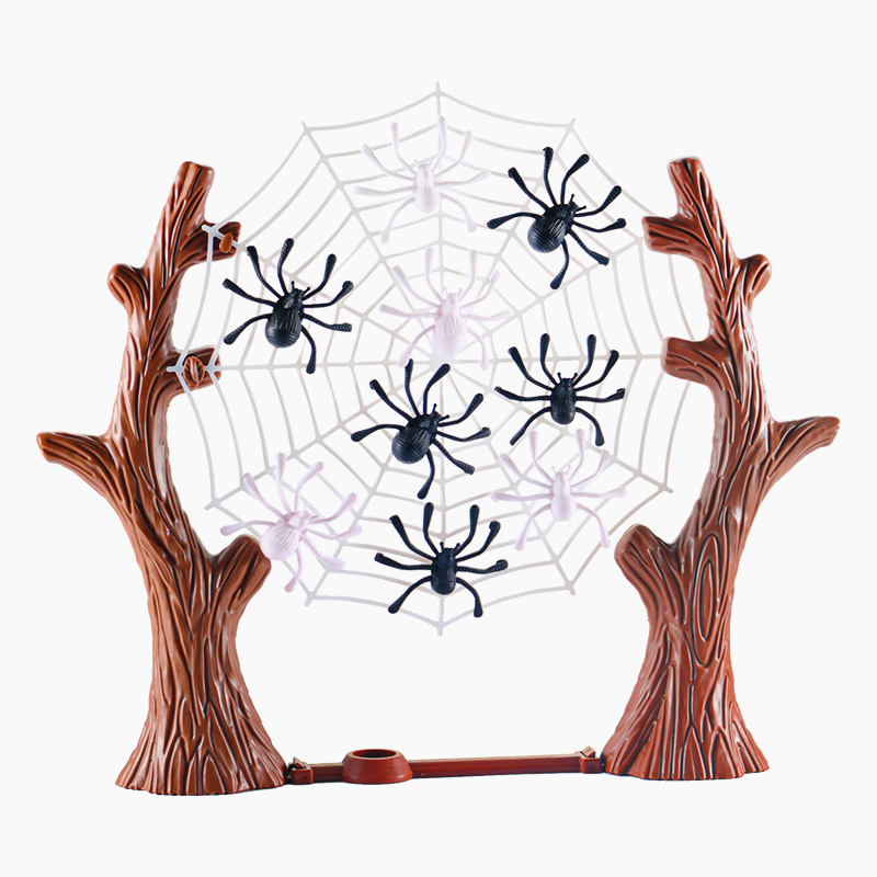 Board Game Web - เกมกระดานแมงมุมเด้งดึ๋ง ปาร์ตี้ใยแมงมุม ความบันเทิงสำหรับครอบครัว กิจกรรมครอบครัวระหว่างพ่อแม่ลูก เกมกระดานแมงมุมเด้งดึ๋งแบบแขวนสำหรับเด็ก