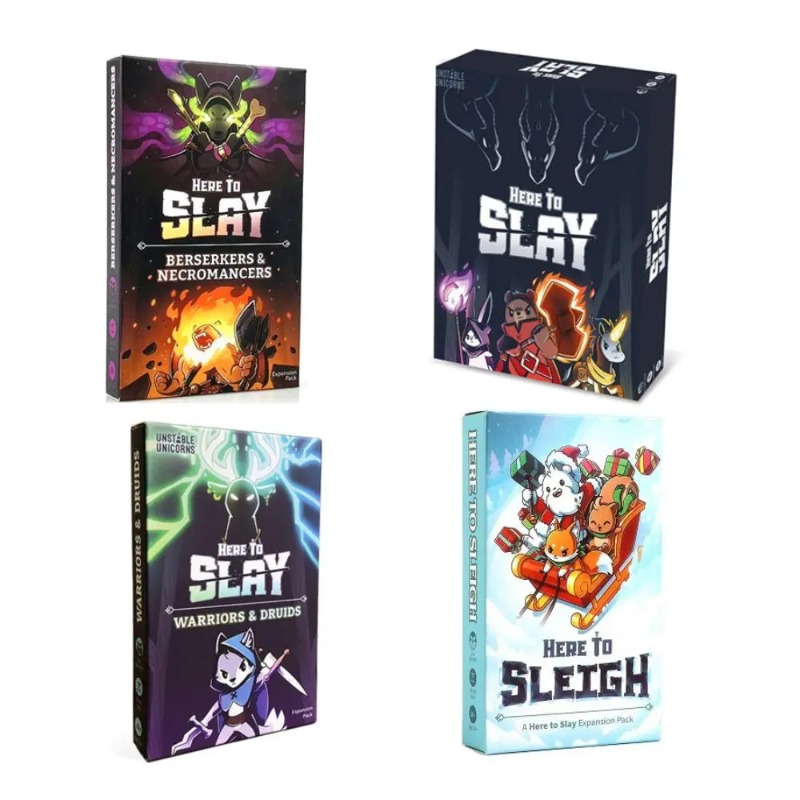 Board Game Pirates - Here to Slay Here to Sleigh