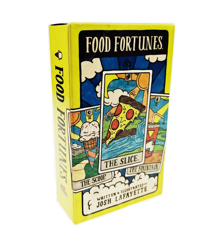 Board Game Illustrator - ใหม่78ภาพประกอบอาหารและเครื่องดื่มการ์ด Tarot คอลเลกชันอาหาร Fortunes Mystical Deck