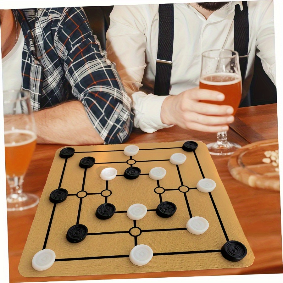 Board Game Ludo - เกมกระดาน Nine Mens Morris 1 ชิ้น