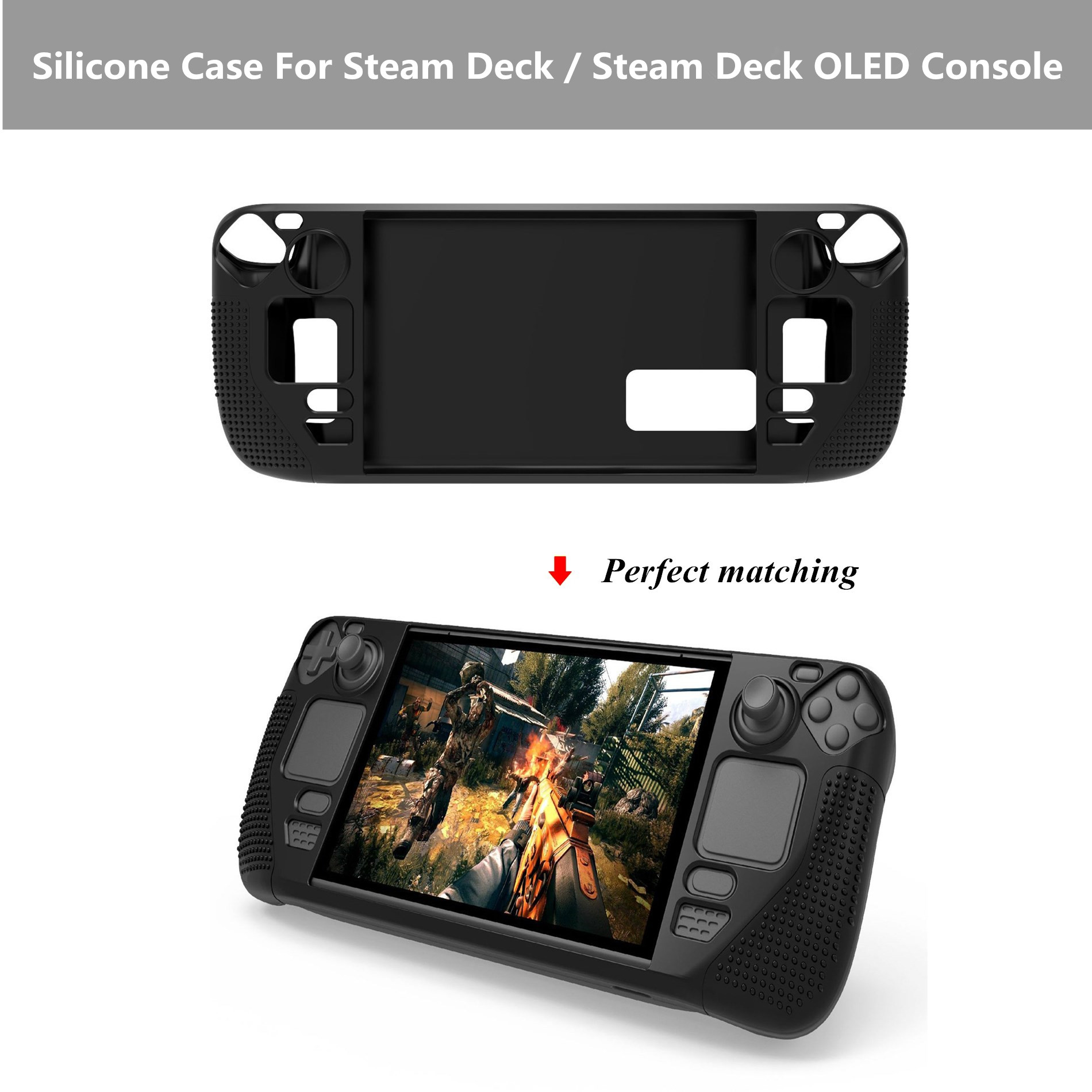Board Game Steam - Staem Deck อุปกรณ์เสริม OLED เคสซิลิโคนสําหรับ Steam