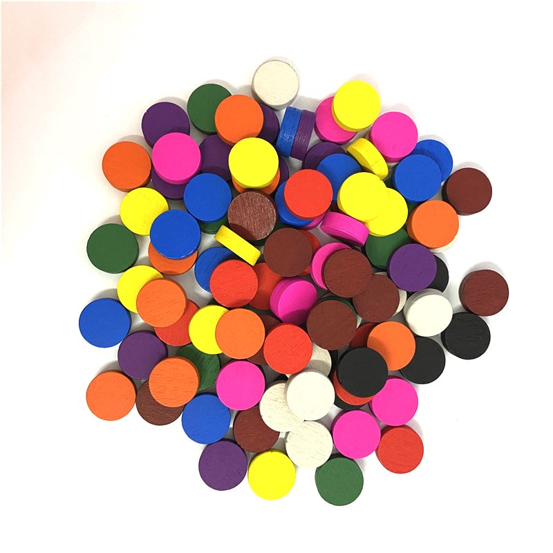 50 ชิ้น 15*5 มม.11 สีไม้ Disk  - Board Game Verdant บทวิจารณ์และราคา
