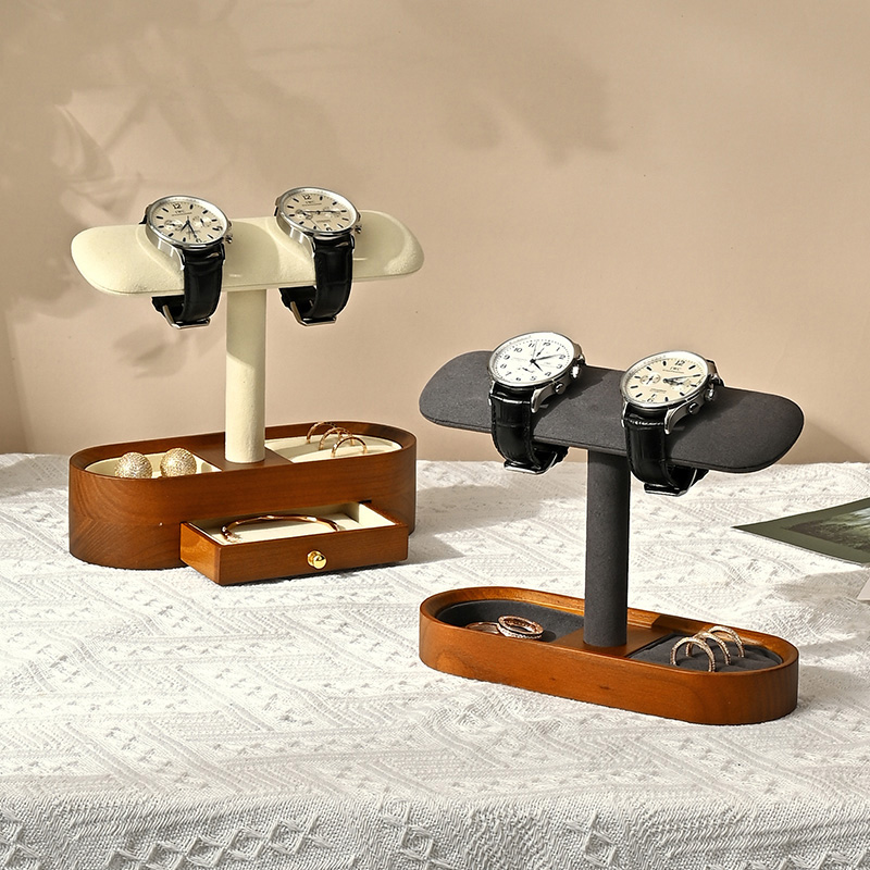 Oirlv ไม้เนื้อแข็งนาฬิกาออแกไน - Token Tray Organizer บทวิจารณ์และราคา