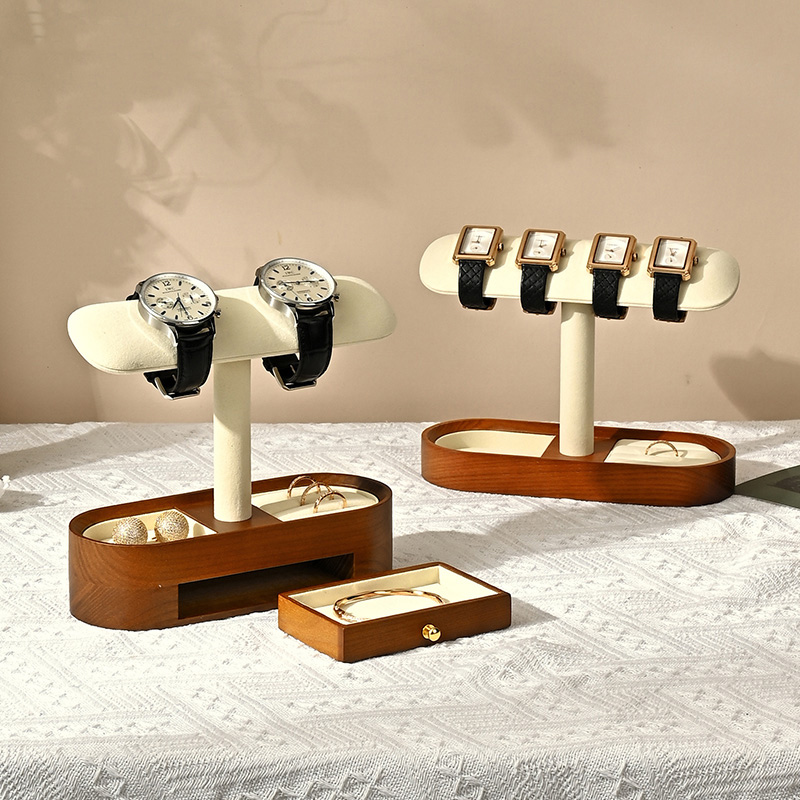 Oirlv ไม้เนื้อแข็งนาฬิกาออแกไน - Token Tray Organizer บทวิจารณ์และราคา