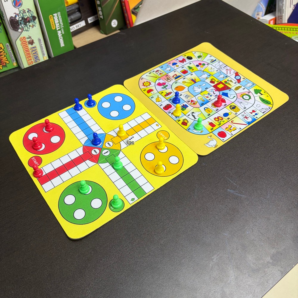 ชุดเกมกระดานลูโดและหงส์ 2 ชิ้น - Board Game Ludo บทวิจารณ์และราคา