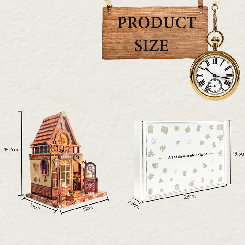 บ้านตุ๊กตาไม้แบบใหม่ รุ่น Time - Miniature Terrain Set บทวิจารณ์และราคา