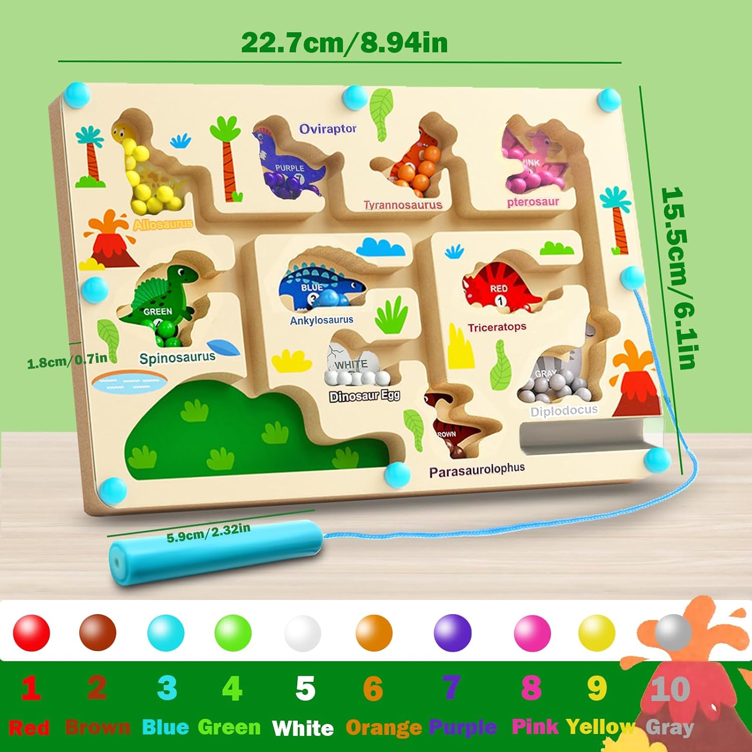 แม่เหล็กสีและหมายเลขเขาวงกต Mo - Board Game Qwirkle บทวิจารณ์และราคา