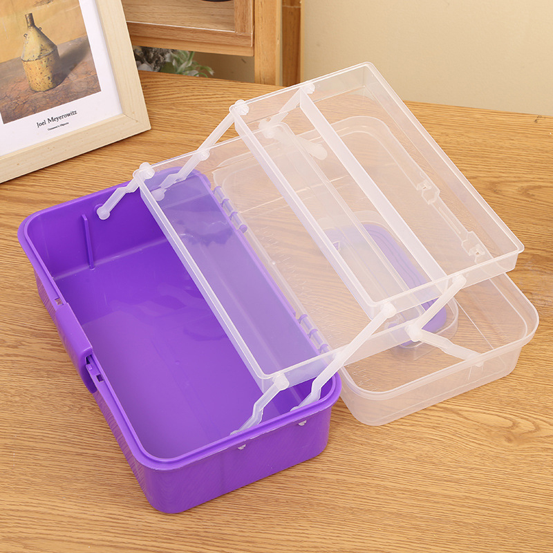 กล่องเก็บของความจุขนาดใหญ่3ชั้ - Token Tray Organizer บทวิจารณ์และราคา