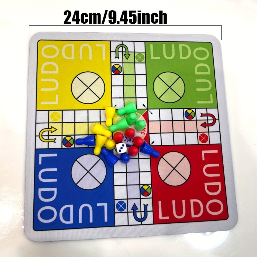 กระดานเกมลูโดพร้อมตัวเลขและลูก - Board Game Ludo บทวิจารณ์และราคา