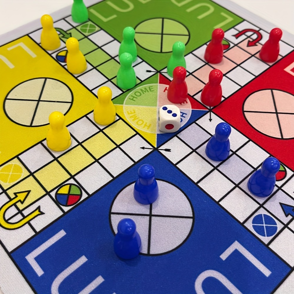 กระดานเกมลูโดพร้อมตัวเลขและลูก - Board Game Ludo บทวิจารณ์และราคา