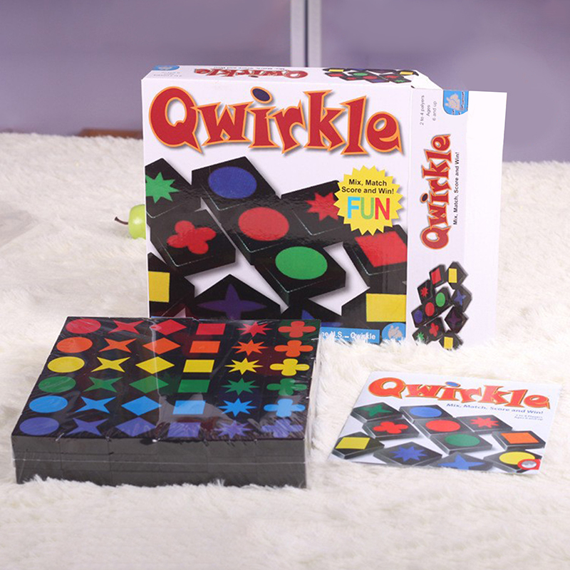 เกมกระดานแบบอินเทอร์แอคทีฟ ชุด - Board Game Qwirkle บทวิจารณ์และราคา