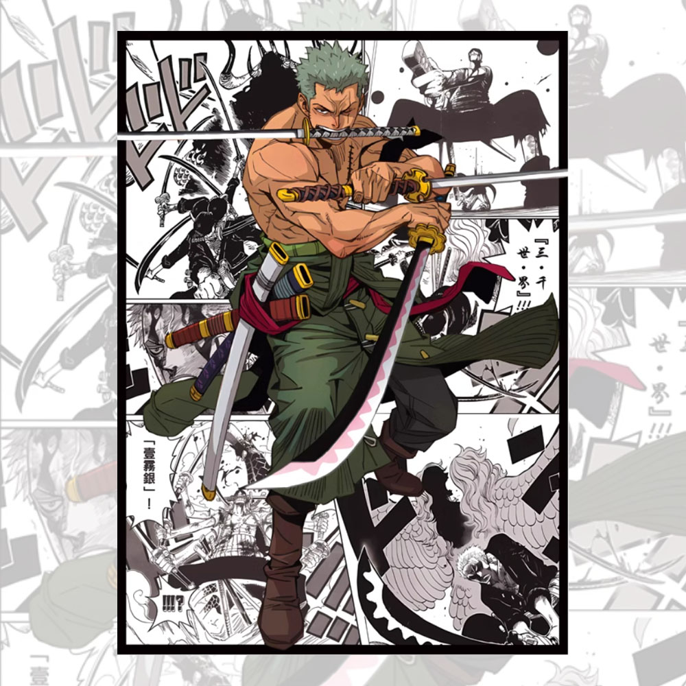 60PCS 66x91mm One Piece อะนิเม - Board Game Illustrator บทวิจารณ์และราคา