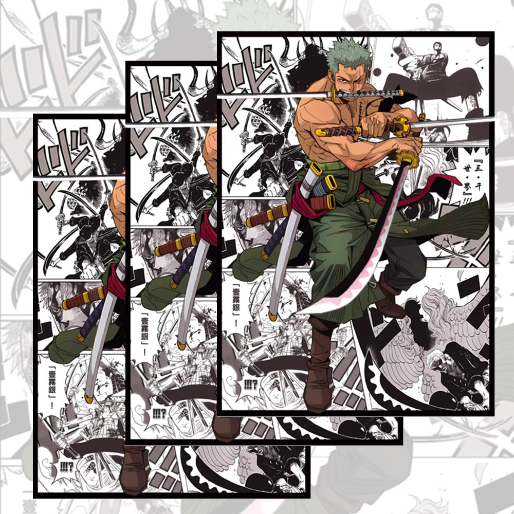 60PCS 66x91mm One Piece อะนิเม - Board Game Illustrator บทวิจารณ์และราคา