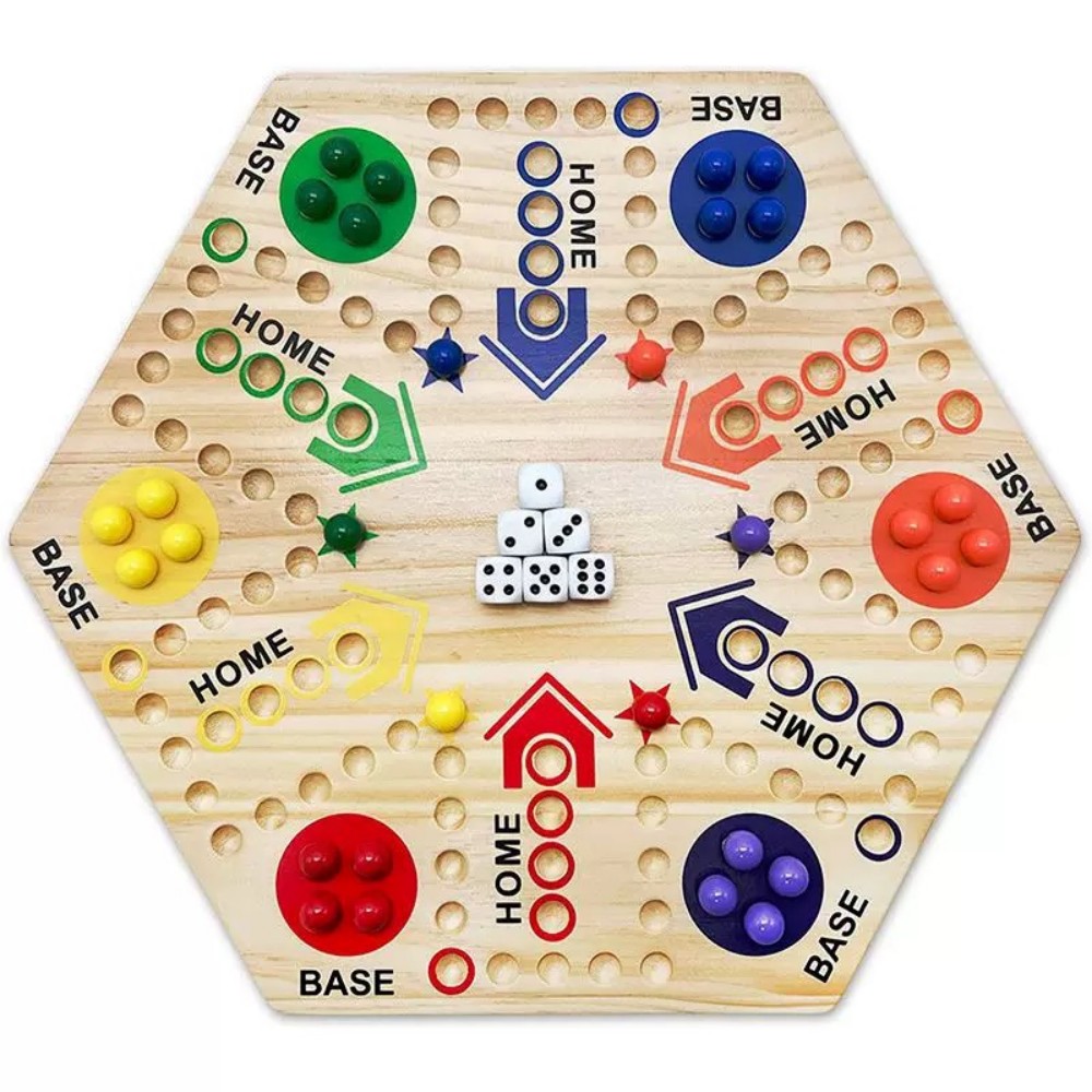 เกมกระดานหินอ่อน เกมกระดานไม้ท - Board Game Ludo บทวิจารณ์และราคา