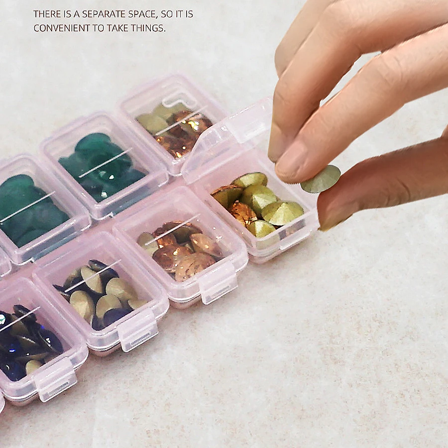 กล่องเก็บของพลาสติก 12 ช่องสำห - Token Tray Organizer บทวิจารณ์และราคา