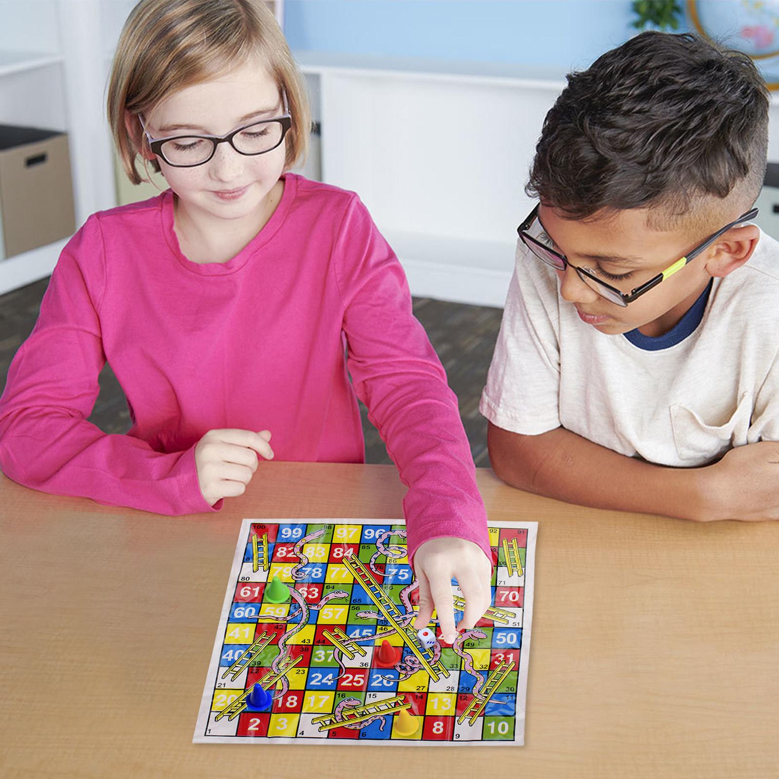 ของเล่นเด็กงูและบันได เกมกระดา - Board Game Ludo บทวิจารณ์และราคา